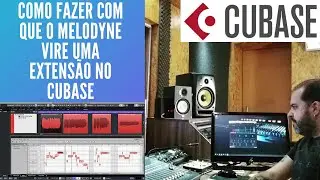 COMO FAZER O MELODYNE VIRAR EXTENSÃO NO CUBASE.