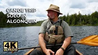 Solo Canoe Trip in Algonquin Park - Rain Lake to Islet Lake Adventure