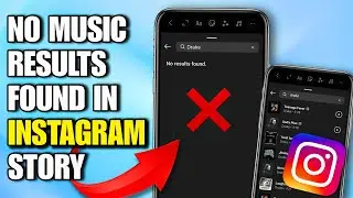 No Music Results Found In Instagram Story (2024) Final Solution