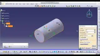 Catia V5 Part Design | shaft Option | Mechanical Design |