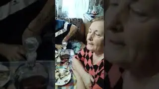 Застолье в деревни
