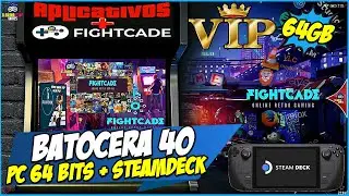 Batocera 40 64GB PC e SteamDeck (VERSÃO VIP) Especial Collections