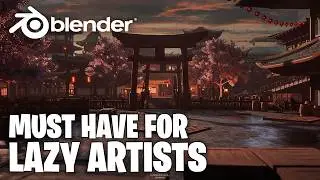 Must Have Blender Addons for Lazy 3D Artists!