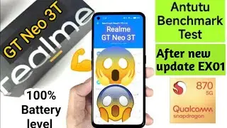 Realme GT Neo 3t AnTuTu benchmark test after the new update come RMX3371_13.1.0.503(EX01)