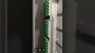 latest fibre optical rack with coupler.. Asad Network Solution #computernetworking
