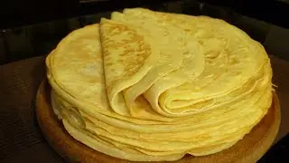 Mayonnaise Pancakes. The Easiest and Most Delicious Pancake Recipe