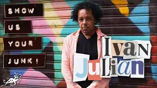 Ivan Julian shows us his eclectic collection at Super Giraffe Sound