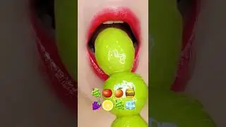 @Sunny_EATING_ Various tanghulu emoji food challenge (sped up)