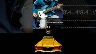 Blur - Song 2 ✌️(HD BASS COVER + TABS) 