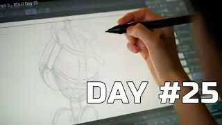 30 Days of Drawing - Abs Animated Study Part 2 - 