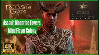 Baldur's Gate 3 Walkthrough Assault Moonrise Towers Mind Flayer Colony