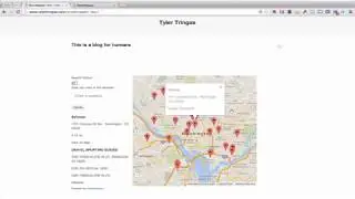 How Storemapper initially loads the map