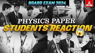 Class 12 Students Reaction😡 on Physics Exam Boards 2024 | Class 12 Physics Answer Key