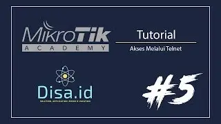 Tutorial Mikrotik - Mengakses Mikrotik Melalui Telnet #5