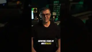 Exporting stems and multitracks 