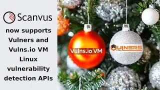 Scanvus now supports Vulners and Vulns.io VM Linux vulnerability detection APIs