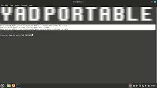 yad portable (sorta) - AppImage