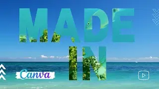 How to create masking video in Canva | canva tutorial 24 (Video Overlay)