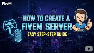 HOW TO CTEATE A OWN FIVEM SERVER