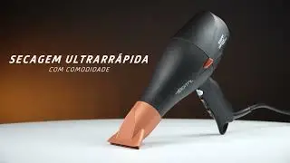Secador Vulcan 2500W Digital. Transforme sua rotina de trabalho!