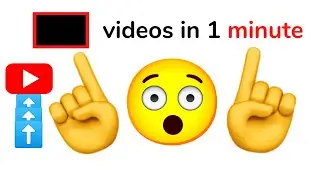 How many videos were uploaded to Youtube this minute?