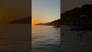 6 июля 2023 Кудепста Сочи - Колдовской ЗАКАТ на море.