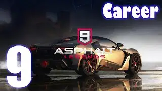 ASPHALT 9 Legend Android iOS Walkthrough - Part 9 | Asphalt 9 career slow motion | Part Time Gaming