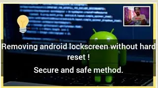 How to access locked android phone from pc! | Without hard-reset .