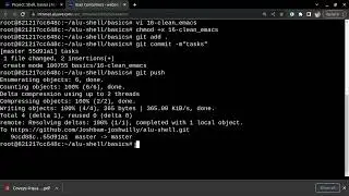 Part 2. Shell Basics tasks debugged 100% checked from task 0 - task 17.