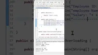 #java Constructor Overloading