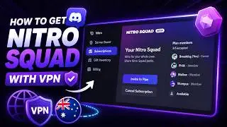 🔥 How to Get Discord Nitro Squad with a VPN! (NEW Beta Method)
