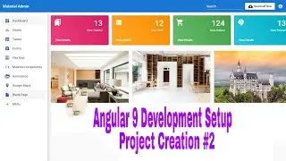 Angular 9 Admin Dashboard Development Environment Setup & Project Creation🔥🔥🔥(Part 2)