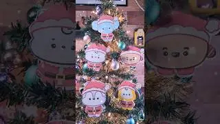BT21 Christmas Tree! #bt21 #christmas #bts