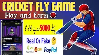 Cricket Fly Game Earn Money | Cricket Fly Game Real Or Fake | Adeem Tech