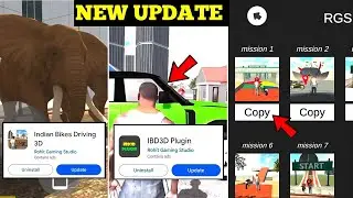 Indian Bike Driving 3D New Update All New Secret Cheat Codes 2024 | All Cheat Codes  | Harsh in Game