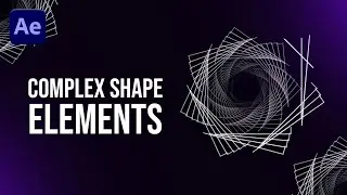 How to Create Complex Shape Elements in After Effects | After Effects Tutorial in Hindi