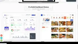 Davur - Restaurant Django Admin Dashboard  FrontEnd modern django