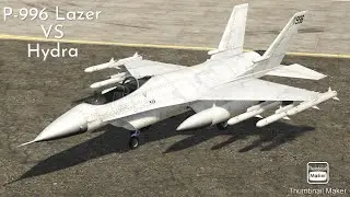 P-996 Lazer vs Hydra Dogfight | GTA Online