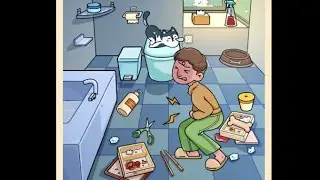 Find Out: Level 3 - Bathroom walkthrough прохождения 