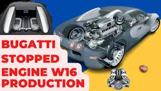 Bugatti Chiron/Veyron W16 Engine STOPPED / MotoShastra