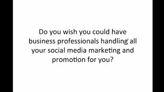 Effective Social Media Marketing and Management