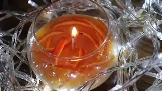 Изготовление свечи в домашних условиях.