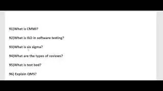 100+ Software Testing Interview Questions Part 5