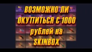SKINBOX - ВЫШЕЛ В ОГРОМНЫЙ ПЛЮС С 1000 РУБЛЕЙ!?!?!?