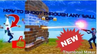 How to shoot through a wall in Fortnite