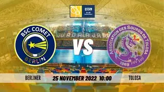 Futsal U21 2022 | GROUP A | BERLINER SC COMET-A.S. TOLOSA TOULOUSE