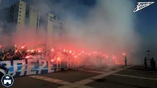 Фанаты Зенита зарядили команду перед выездом на Спартак