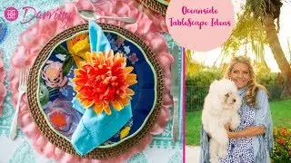 Oceanside Tablescape Ideas by Darviny D!