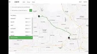 Using Uber Lyft and Sidecar in LA