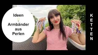 Review: Runde Armbänder | Kettchen aus Perlen. Häkeln mit Perlen